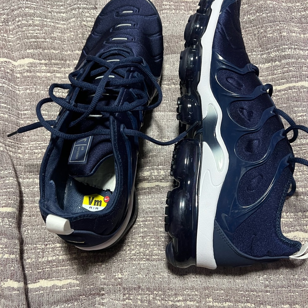 Nike Dark Navy VaporMax Plus Running Shoes 13